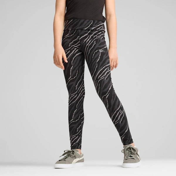 ¡PUMA Animal Leggings para niños grandes! Estilo salvaje y comodidad total para aventuras sin límites.