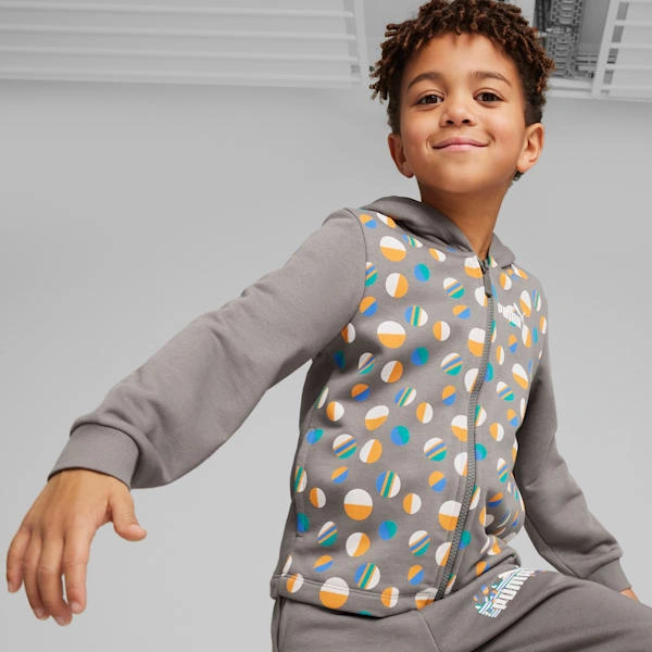 ¡Aventura Veraniega! Sudadera ESS+ PUMA para Pequeños Campistas.