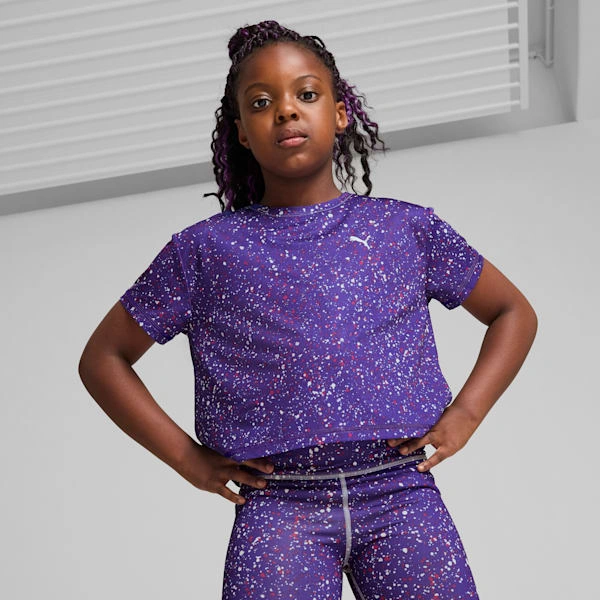 PUMA: La camiseta corta favorita para peques ¡A entrenar con estilo y energía!